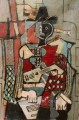Harlequin1 1917 Pablo Picasso